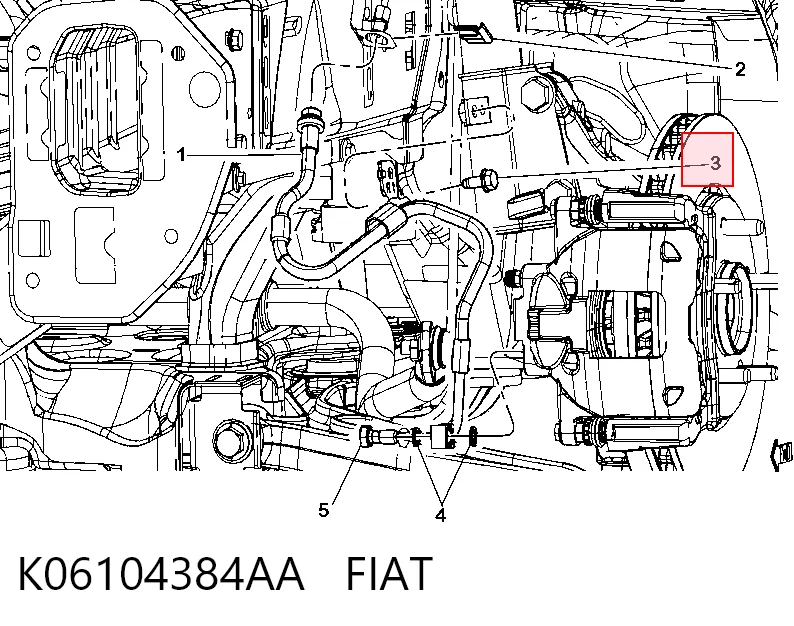 K06104384AA Fiat/Alfa/Lancia