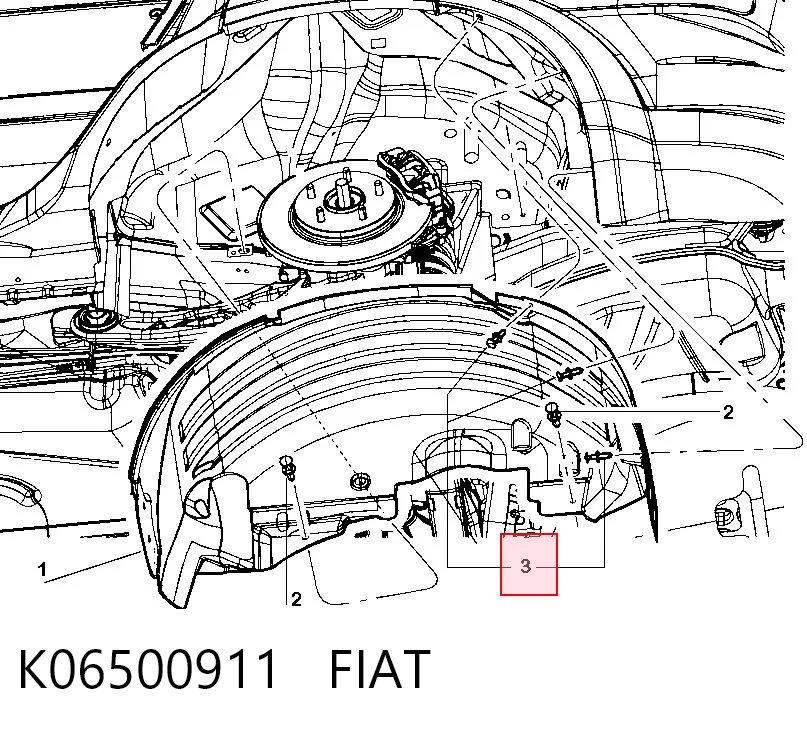 K06500911 Fiat/Alfa/Lancia