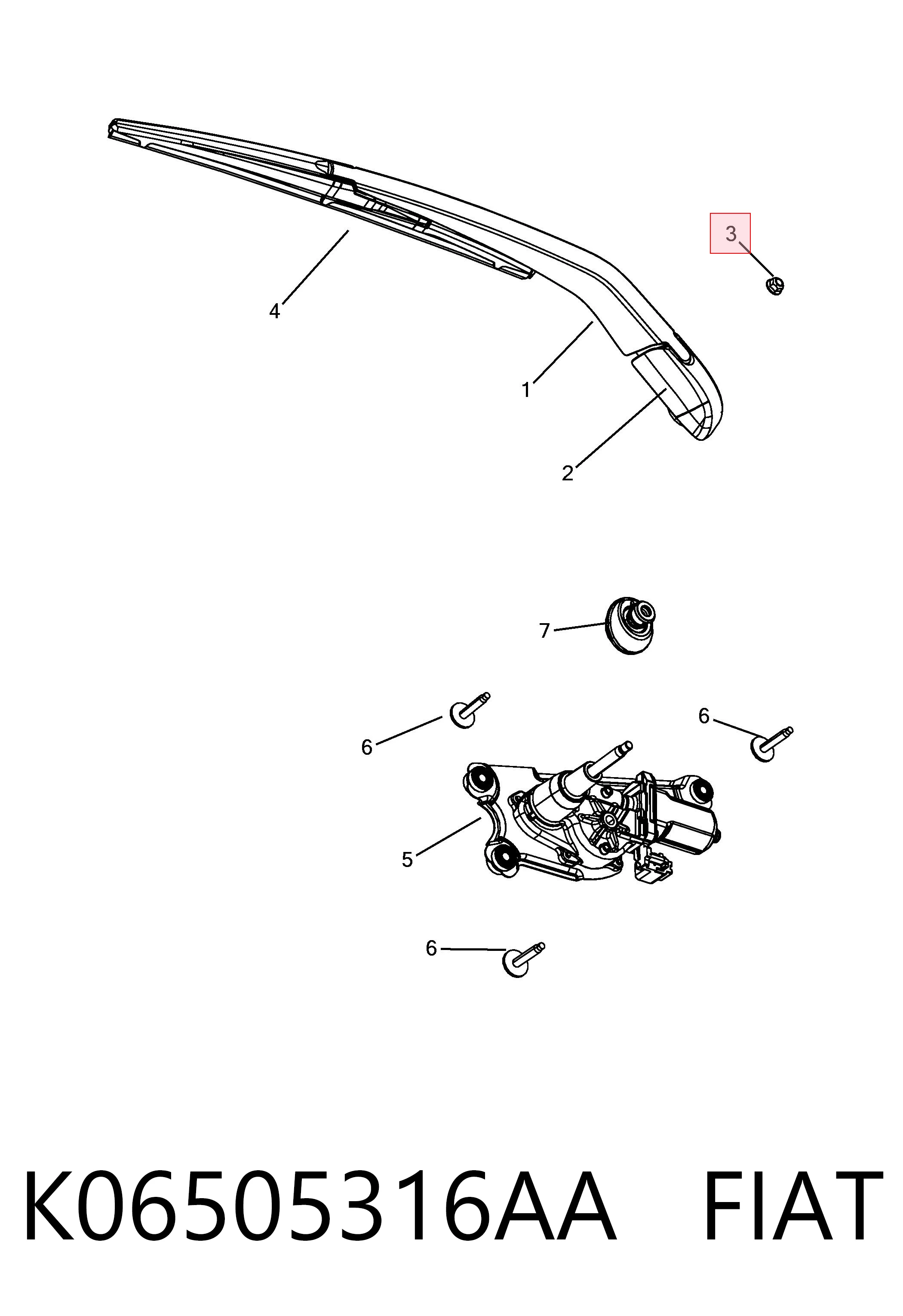K06505316AA Fiat/Alfa/Lancia