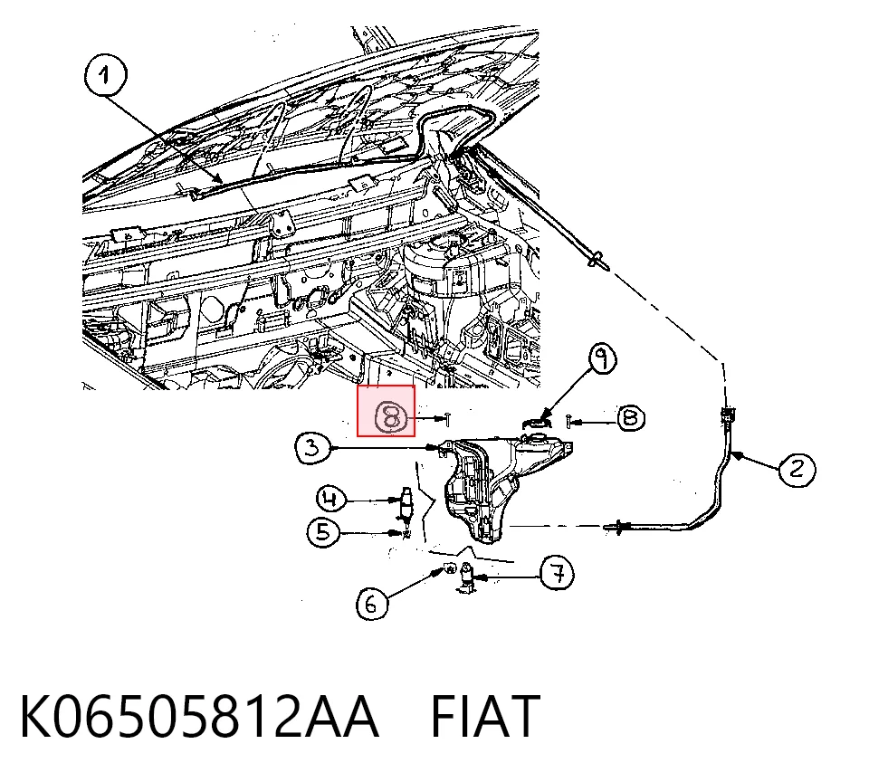 K06505812AA Fiat/Alfa/Lancia