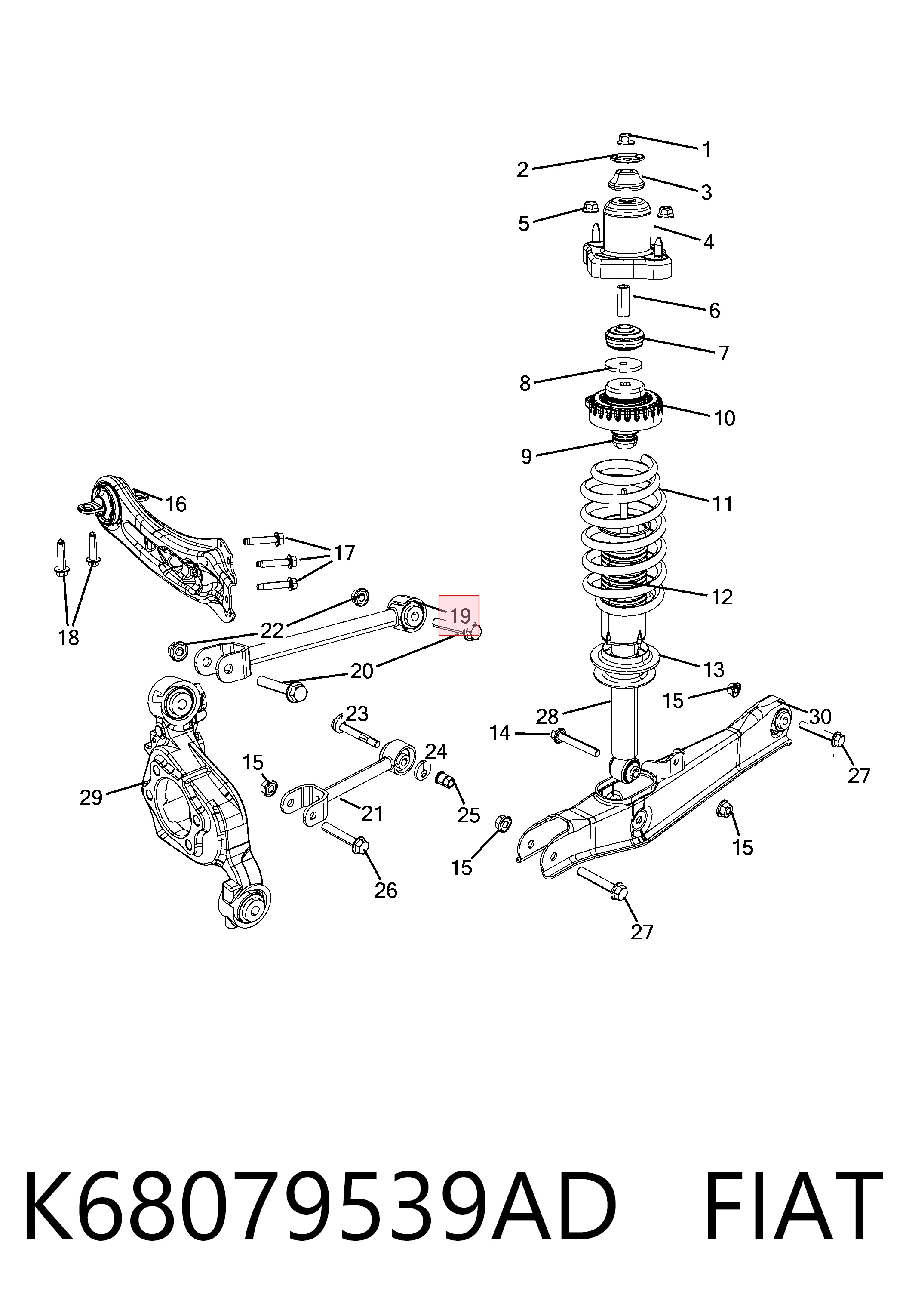 K68079539AD Fiat/Alfa/Lancia