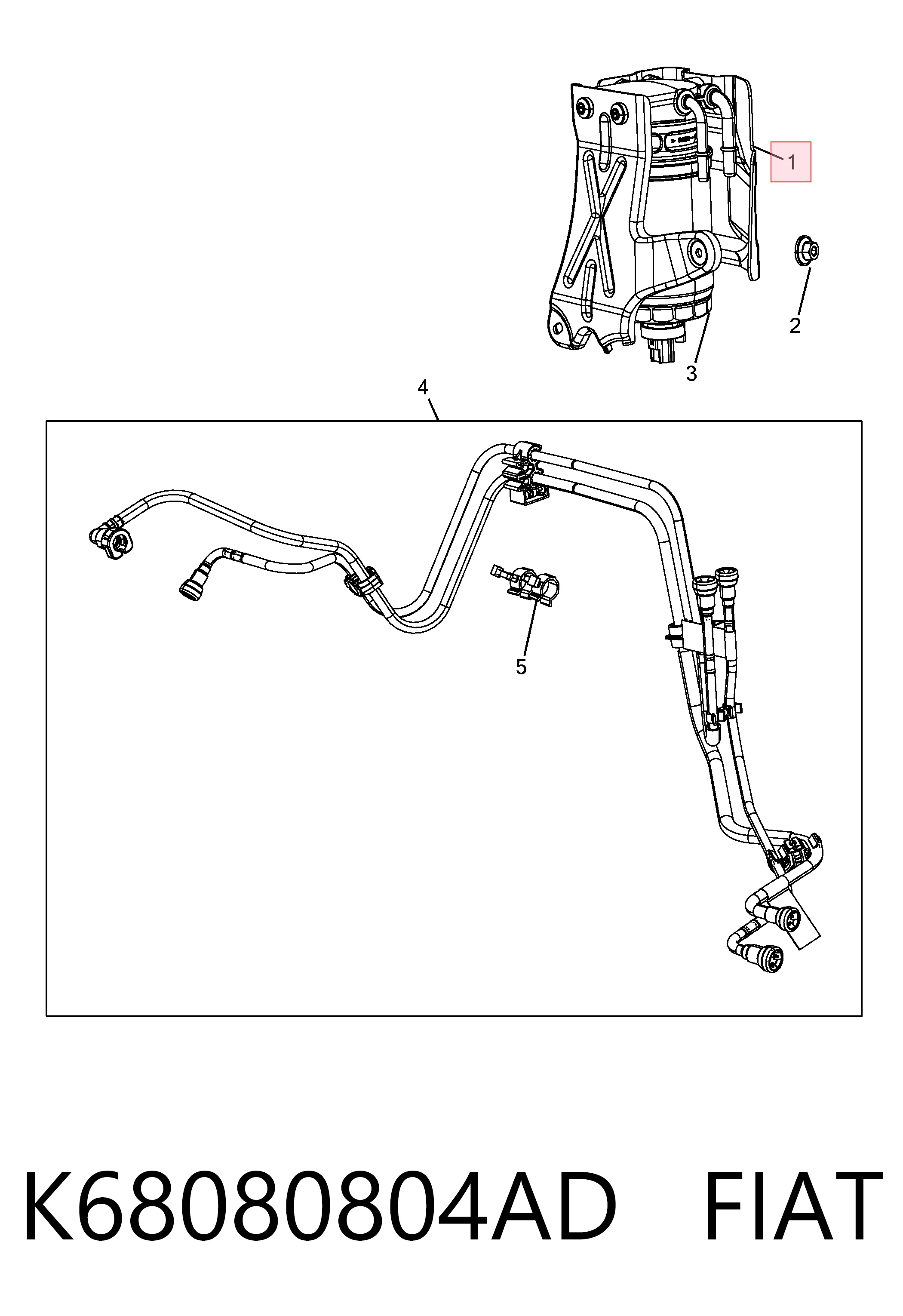 K68080804AD Fiat/Alfa/Lancia