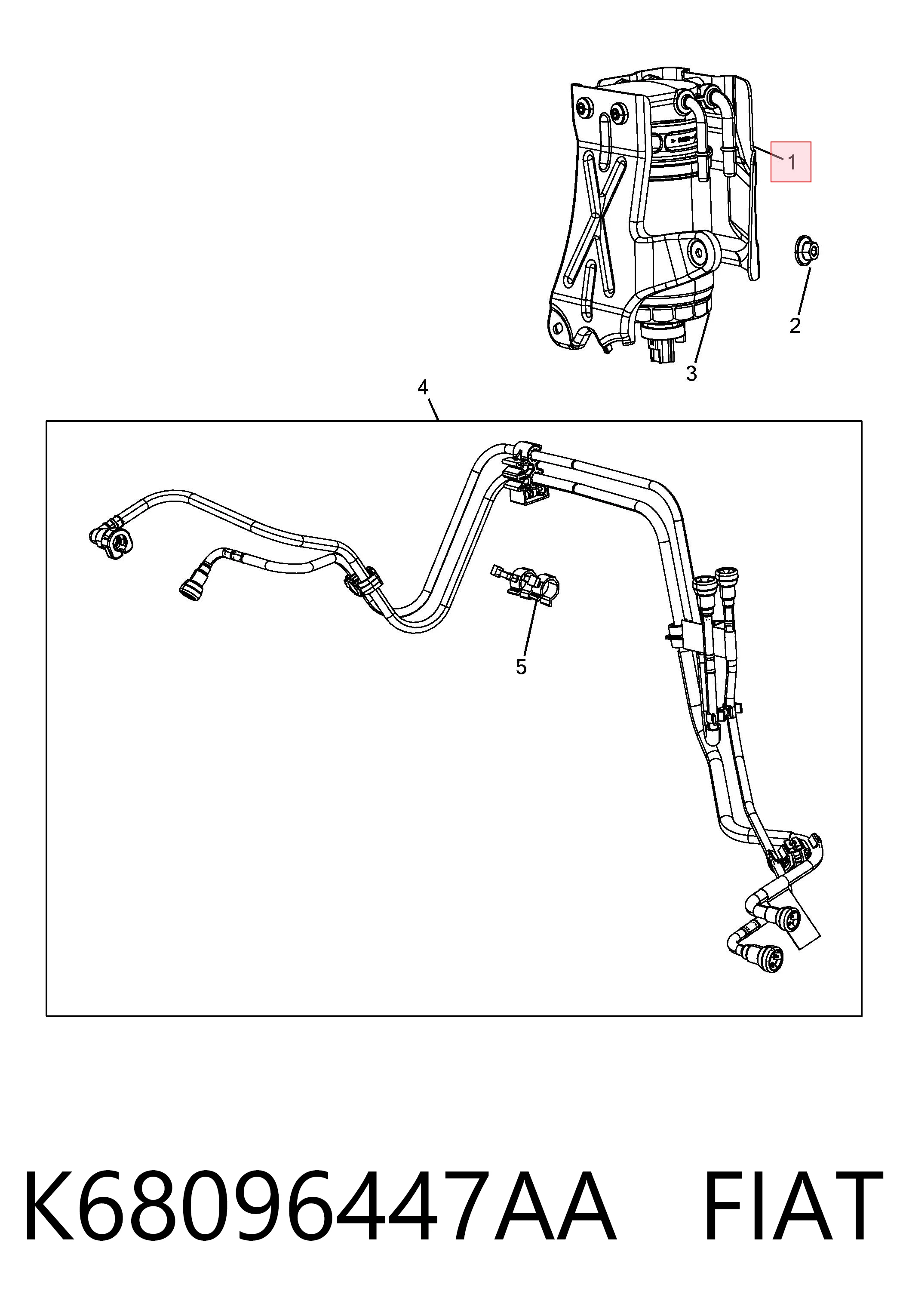 K68096447AA Fiat/Alfa/Lancia