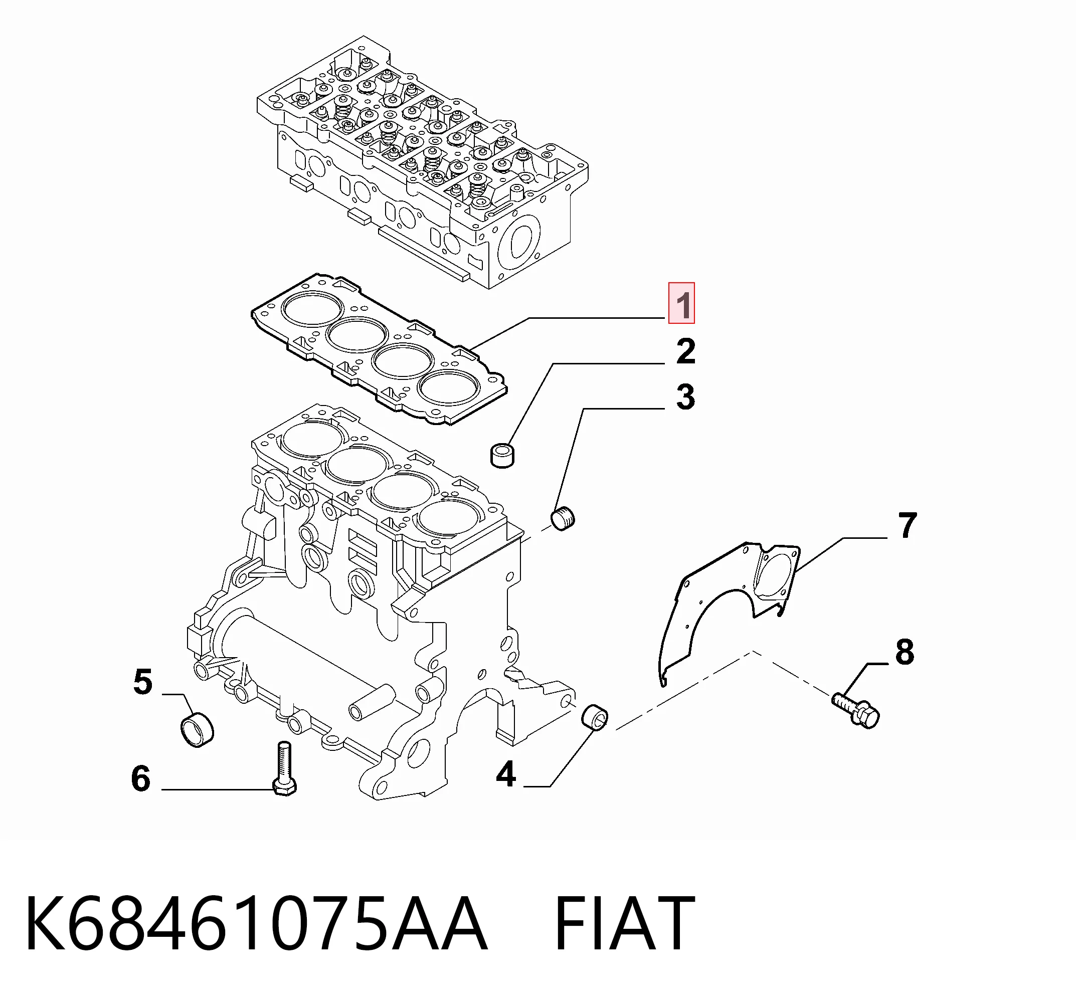 Comprar 55211409 General Motors Junta de culata