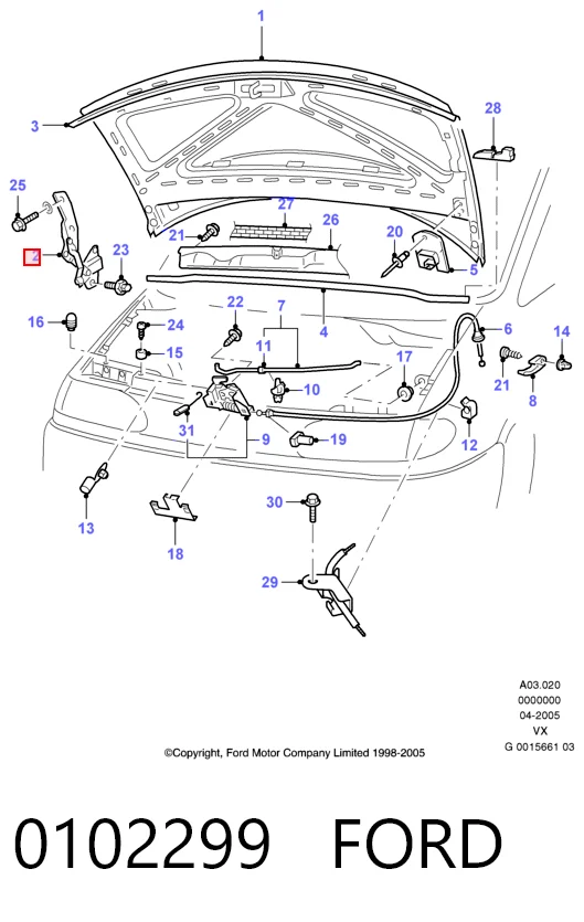 0102299 Ford