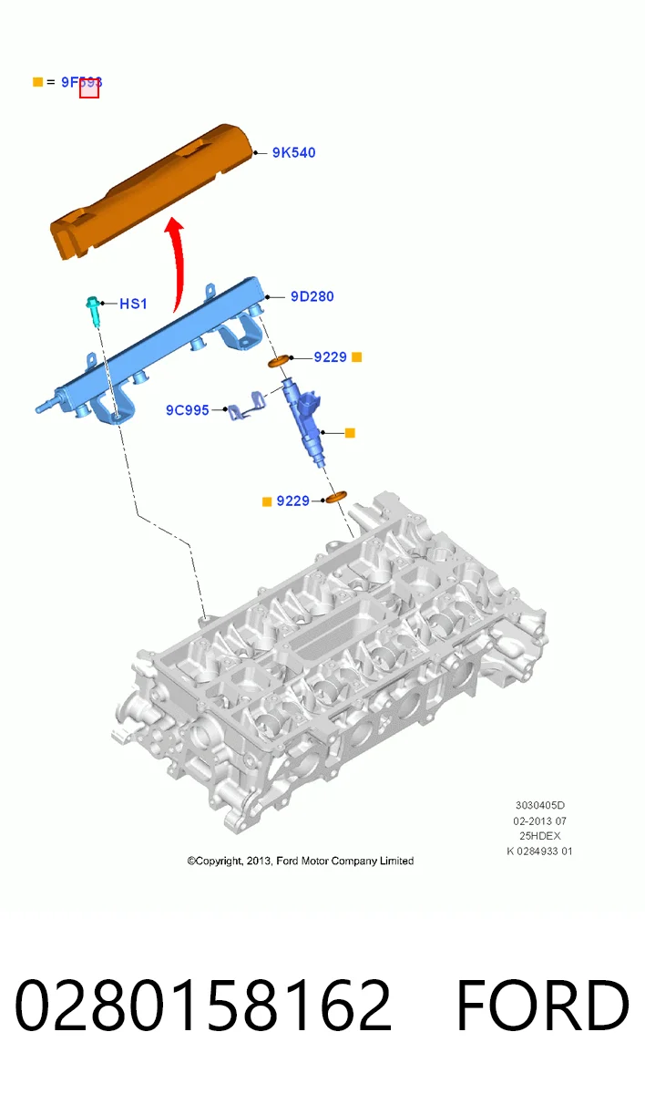 348294 VALEO Inyector de combustible
