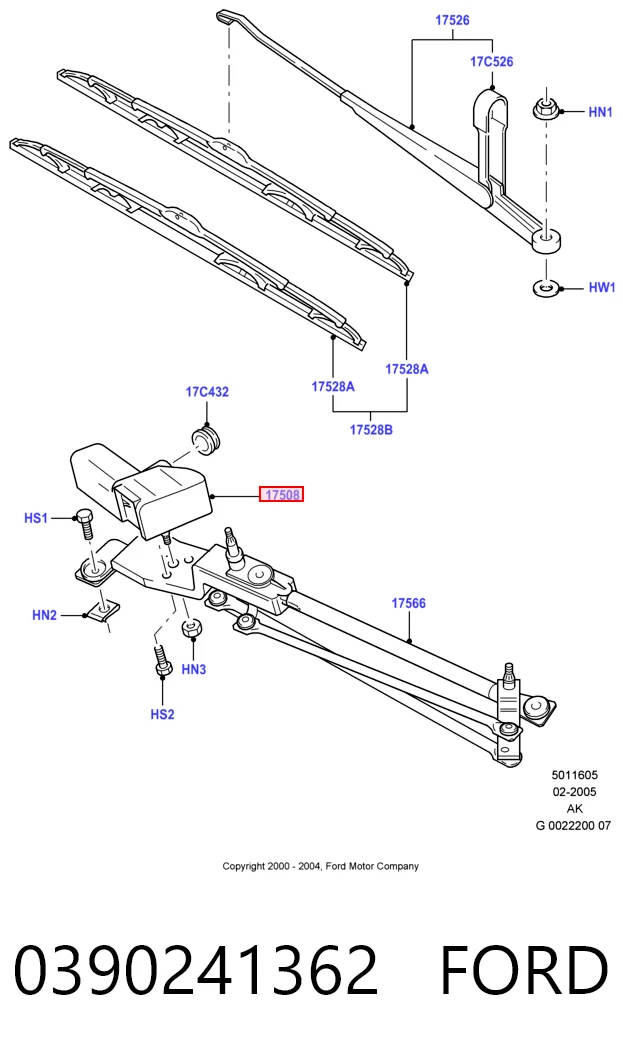 Comprar Motor limpiaparabrisas Ford Focus I DFW