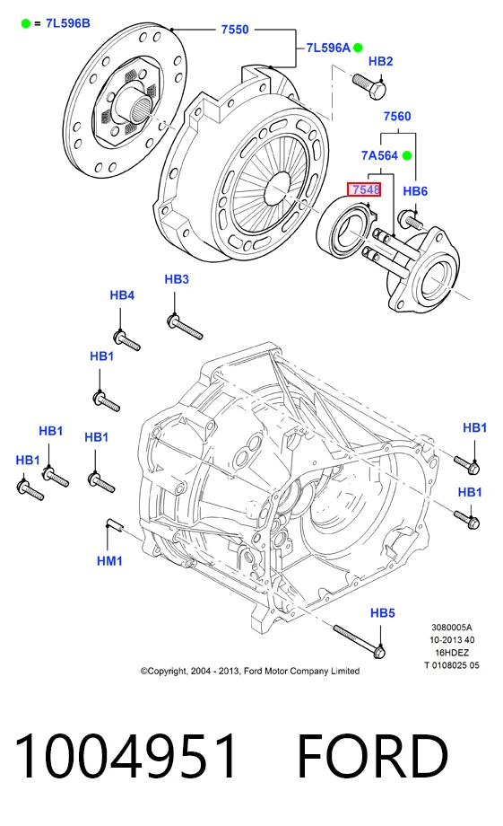 Comprar Cojinete de embrague Ford Ka  RBT a bajo precio
