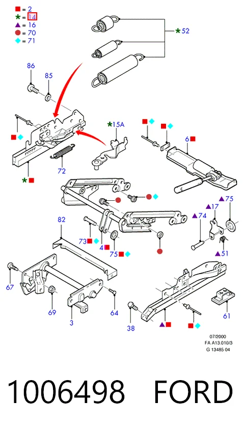 Comprar Aleta Ford Escort CLASSIC AAL, ABL