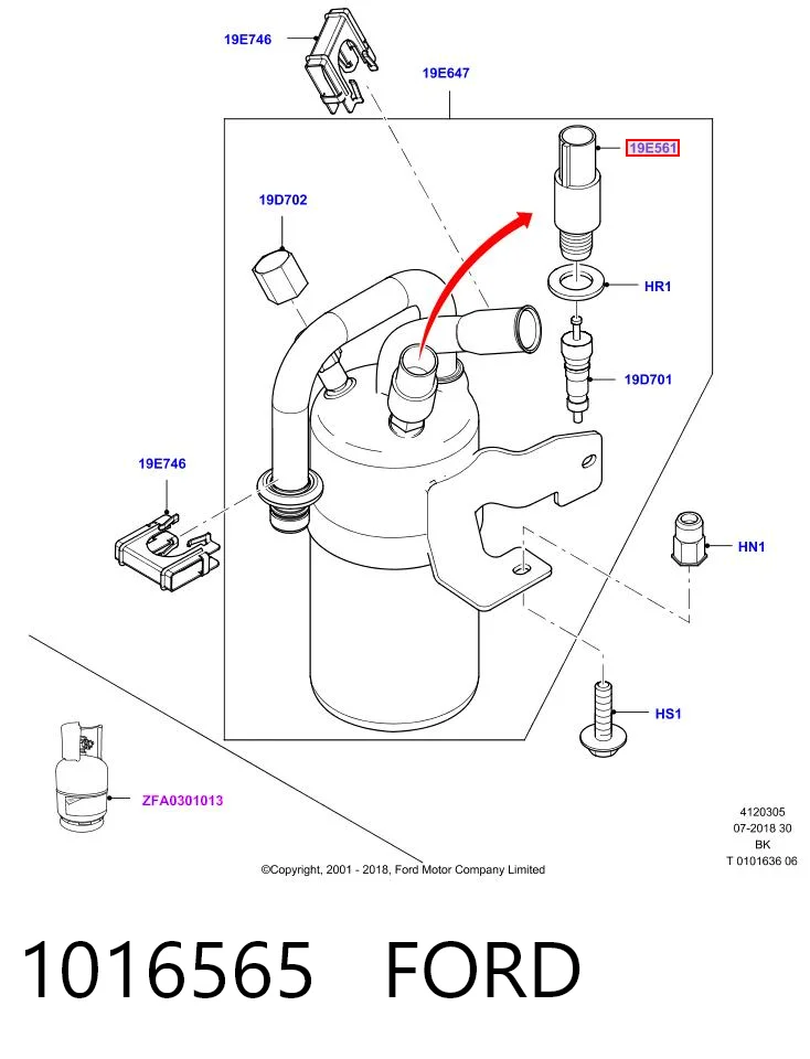 Sensor AC Ford Ka  hatchback comprar en España