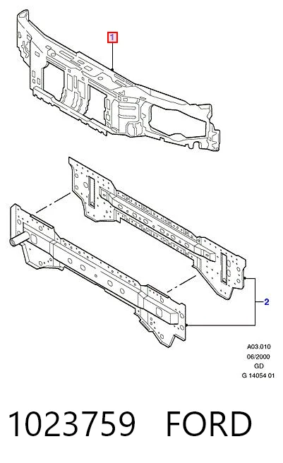 Comprar Soporte de radiador  Mondeo II BFP