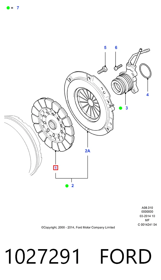 Comprar Disco de embrague Ford Mondeo II BFP