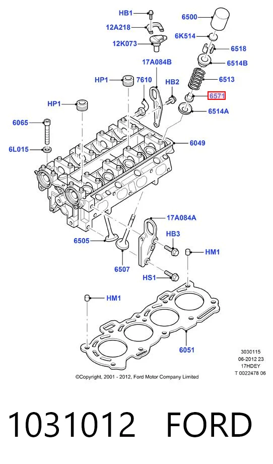 1031012 Ford