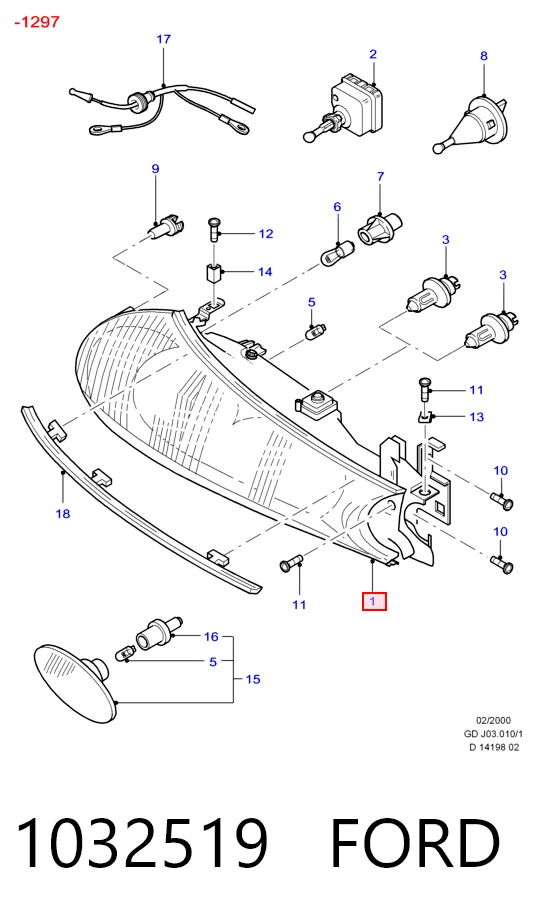 1032519 Ford Faros