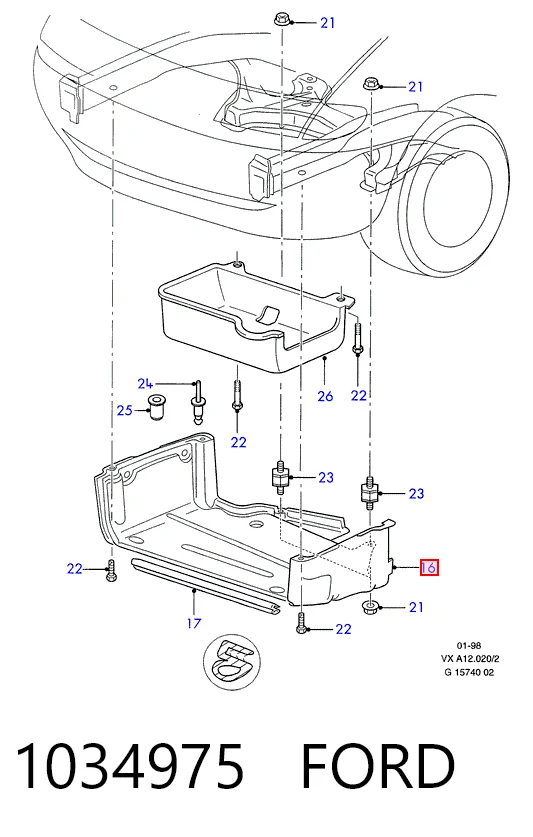  Protección motor / empotramiento Volkswagen Sharan 1