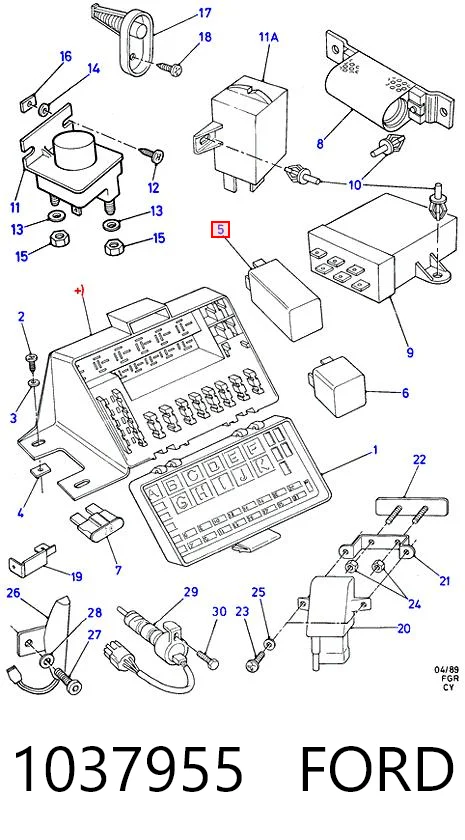 Módulo de intermitentes Vectra  hatchback (1988-1995) original desde 10,83 €