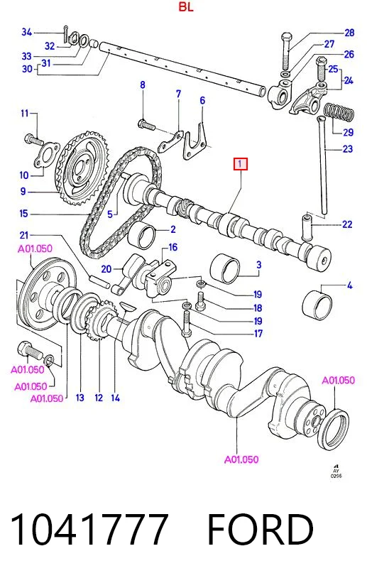Comprar Árbol de levas Ford Ka  RBT a bajo precio