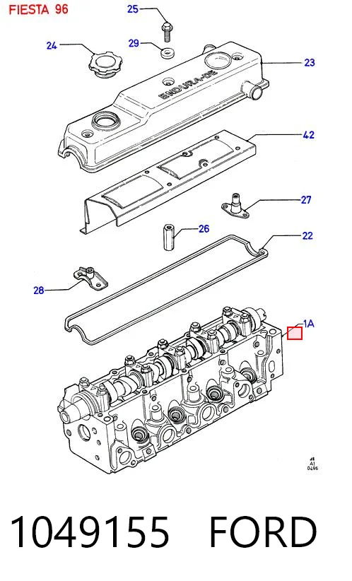 Cabeza del motor para Ford Mondeo I GBP