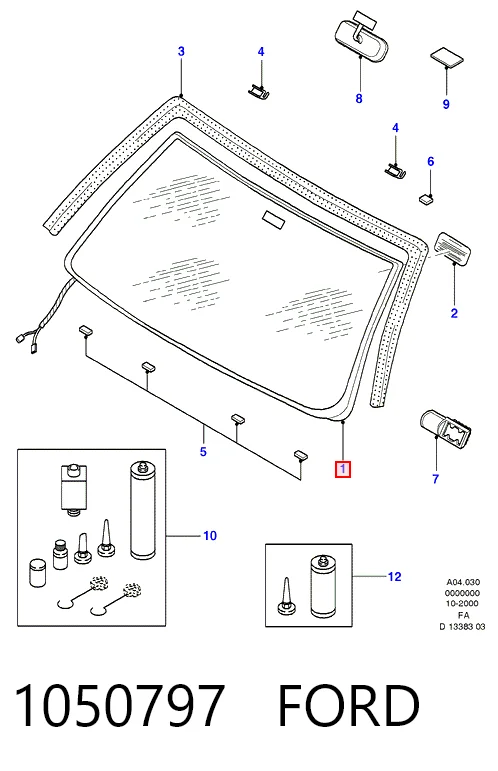 Comprar Parabrisas Ford Escort V GAL