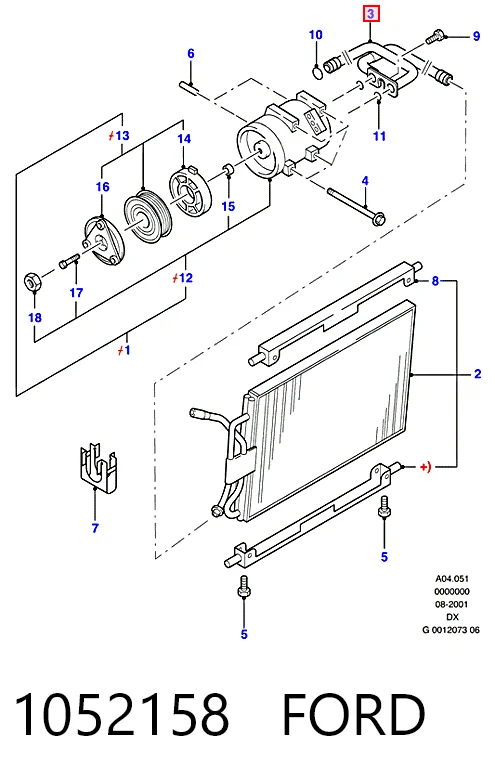 Comprar Estabilizador trasero Ford Mondeo II BFP
