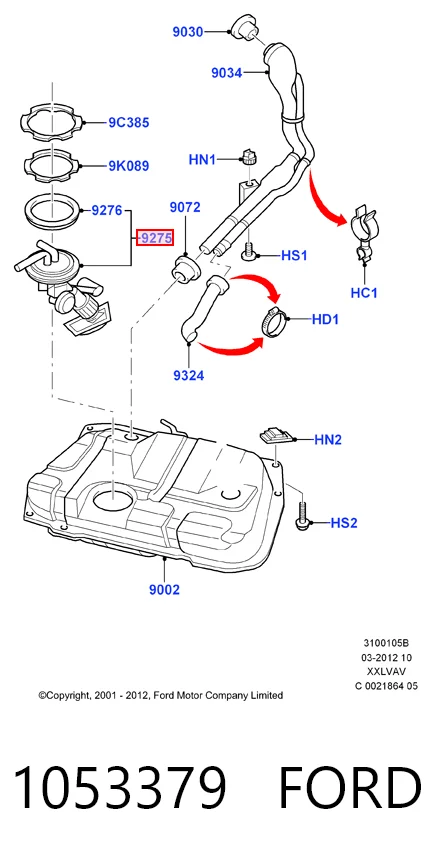 Bomba de combustible Escort VI sedán (1993-1995) original desde 92,73 €