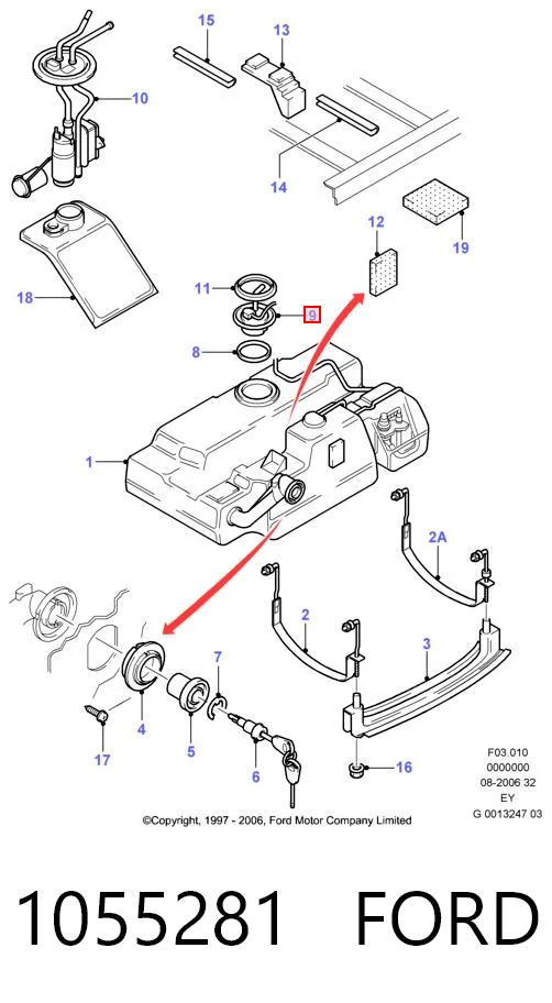 Aforador para Ford Transit E