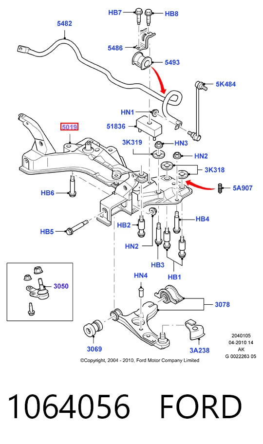 Subchasis delantero Ford Focus I sedán (DFW) (1999 - 2005) precio, desde 169,01 EUR