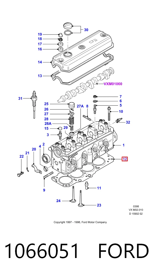 Comprar Junta de culata Ford Galaxy I VX WGR