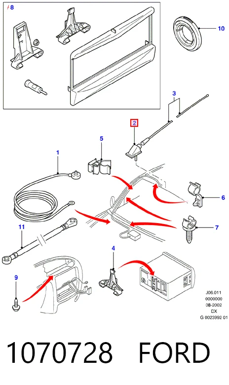Comprar Antena Ford Ka  RBT