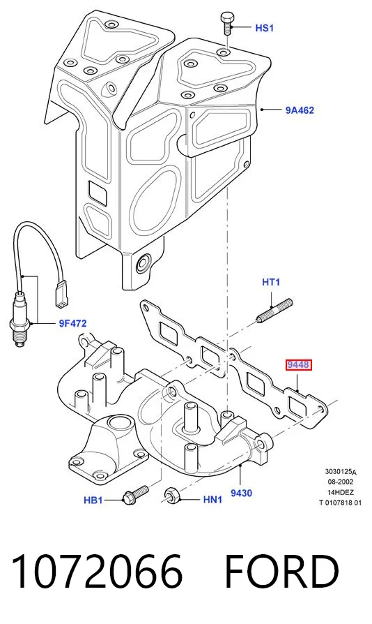 Comprar Junta colector escape Ford Focus I DFW