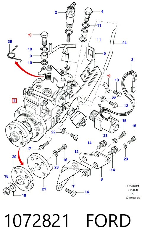 Comprar Bomba inyectora Ford Mondeo II BFP
