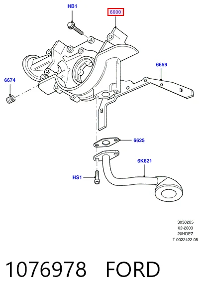  Bomba De Aceite Ford Mondeo 2