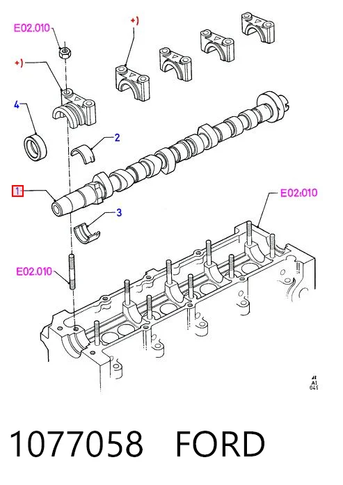 Árboles de levas Ford Fiesta Mk4 hatchback (JAS, JBS) (1996 - 2002) precio, desde 123,09 EUR