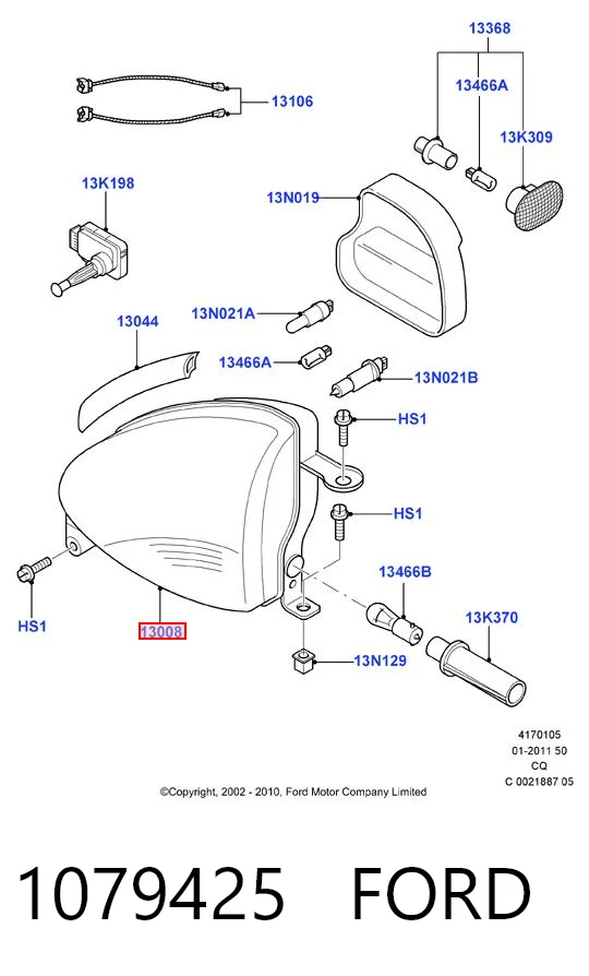 Faros para Ford Ka  RBT