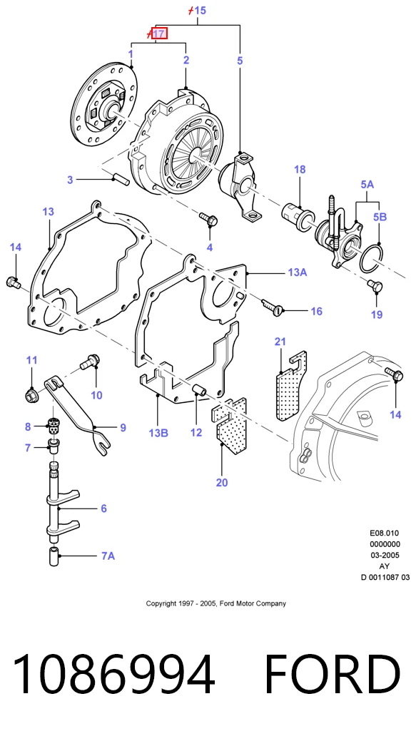 Comprar Embrague Ford Mondeo I GBP