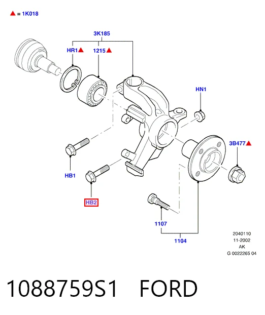 Tornillo de fijación de la rótula de suspensión delantera al muñón Fiat/Alfa/Lancia 50945878 precio, desde 2,74 EUR