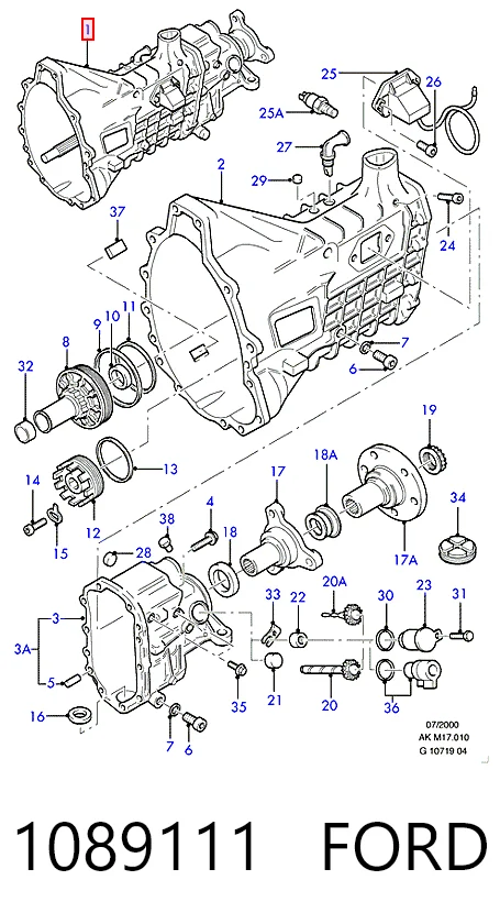 Comprar Caja de cambios manual completa Ford Transit  E a bajo precio