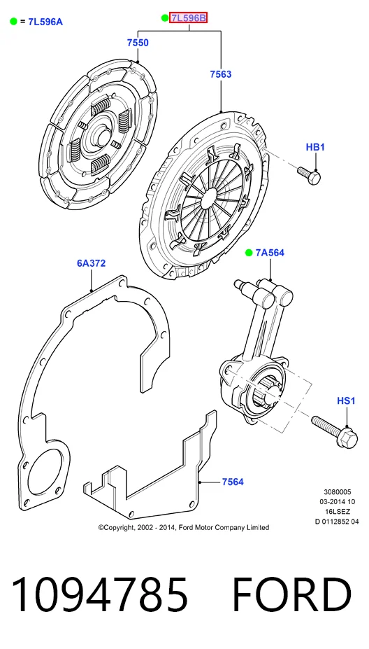 Comprar Embrague Ford Escort CLASSIC TOURING ANL
