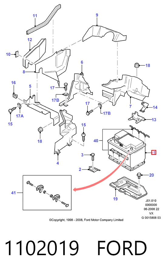 Batería Volvo 30658161