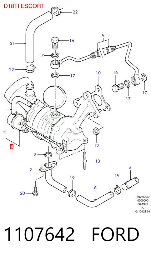 Turbo Ford Mondeo II