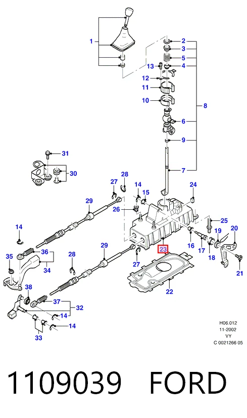 Comprar Mecanismo selector de marchas Ford Galaxy WGR a bajo precio