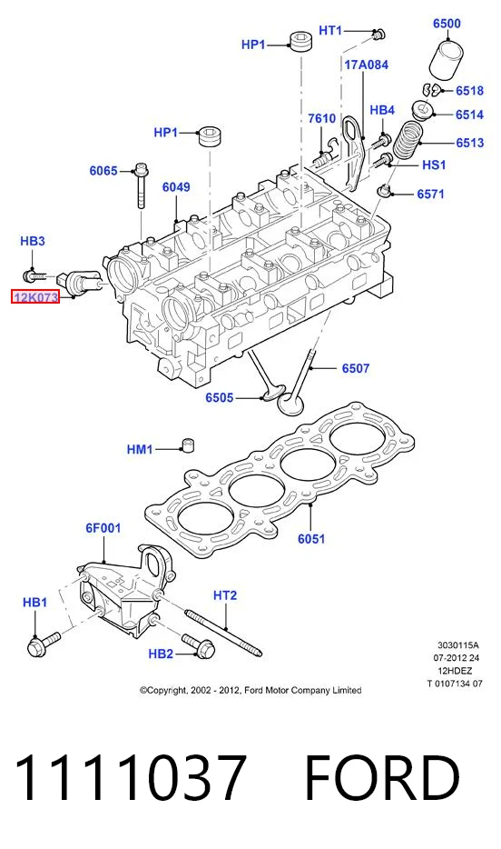 Precio del repuesto Sensor de levas Ka  hatchback