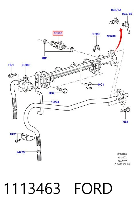 Inyector-bomba Ford Fiesta COURIER