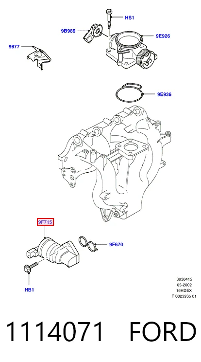 Regulador de ralentí Ford Escape  (2001-2007)