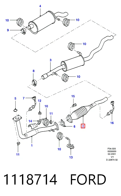 Convertidor catalítico Ford Galaxy  desde 231,18 €