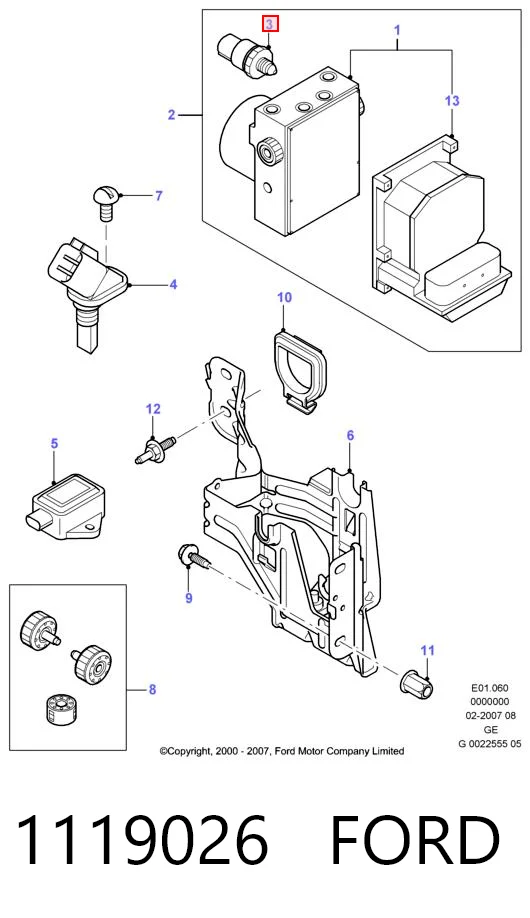 Sensor de presión de líquido de frenos Renault (RVI) 7711156137 precio, desde 193,86 EUR