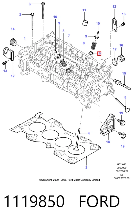 Retén de válvula de admisión Rover LR025018 precio, desde 2,63 EUR