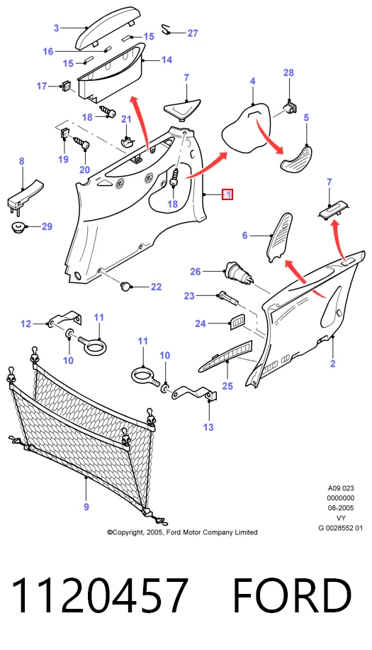 Comprar A9735010082 Mercedes Manguera inferior del radiador