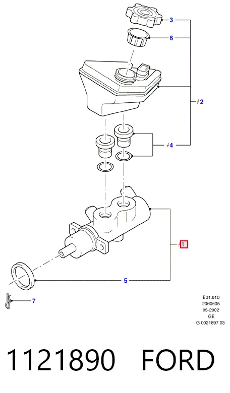Comprar M24043 Brembo Cilindro maestro de frenos
