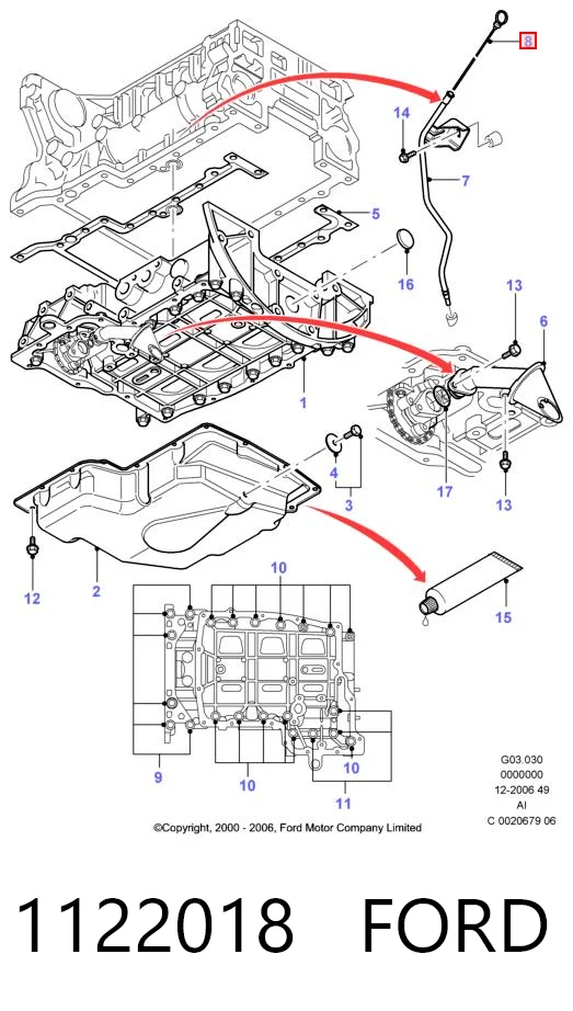 Varilla de nivel de aceite Ford Transit  furgoneta comprar en España